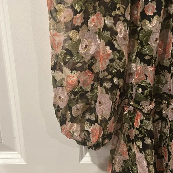 All in Favor | NWT Floral Long Sleeve Mini Dress - Picture 3 of 7